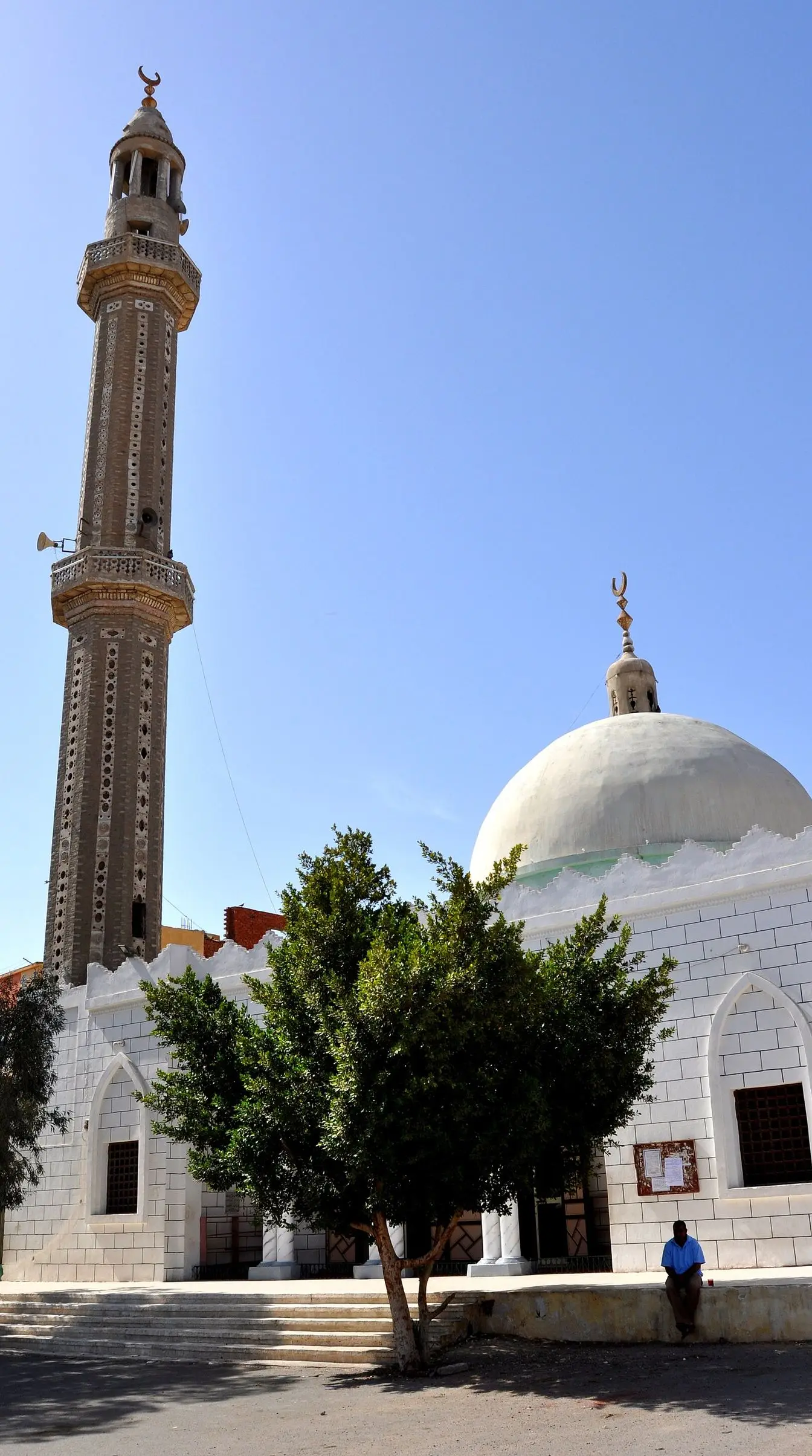 A view in the town of Safaga on Egypt's Red Sea coast; a general location photograph, not of the water projects described.