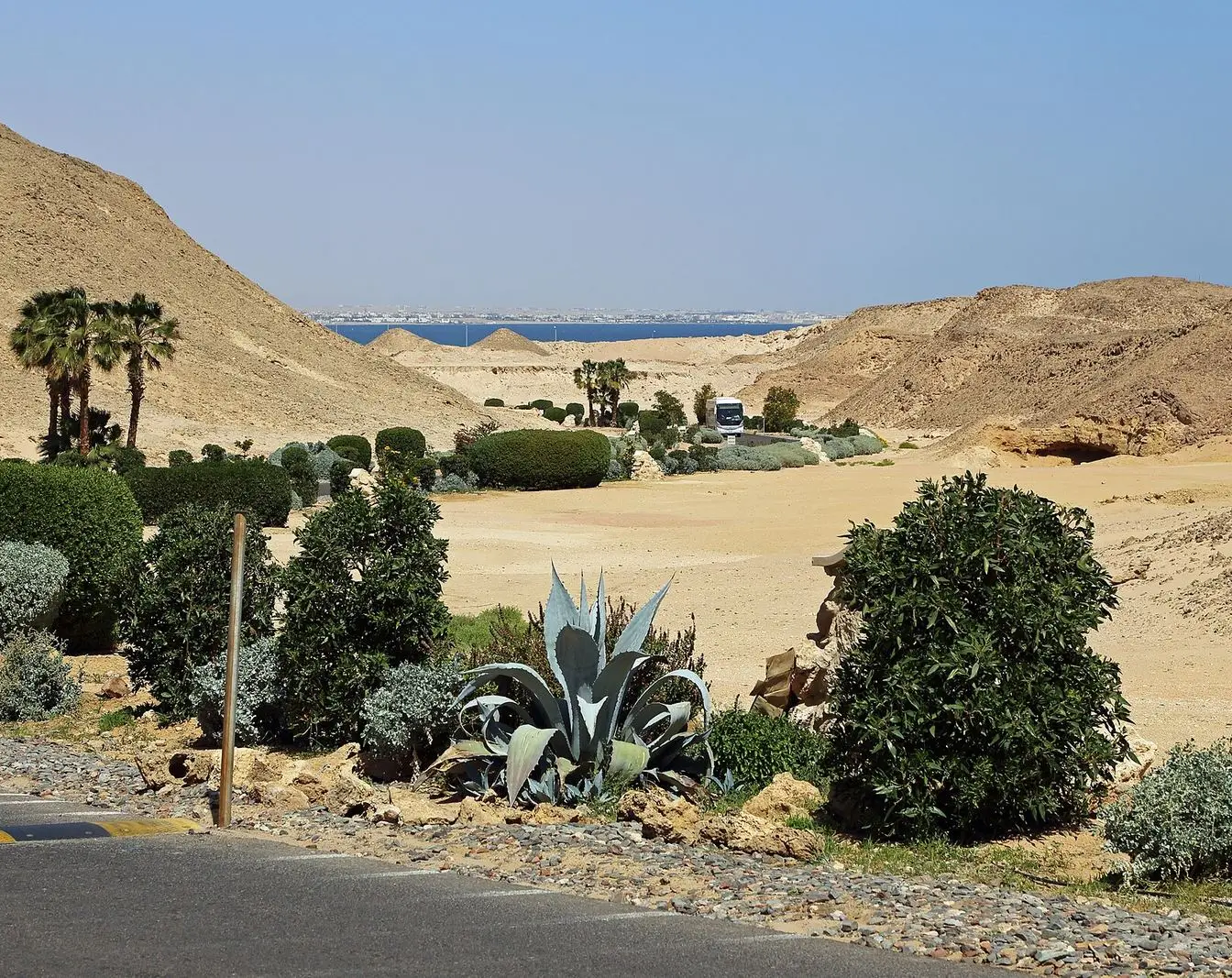 The bay at Sahl Hasheesh