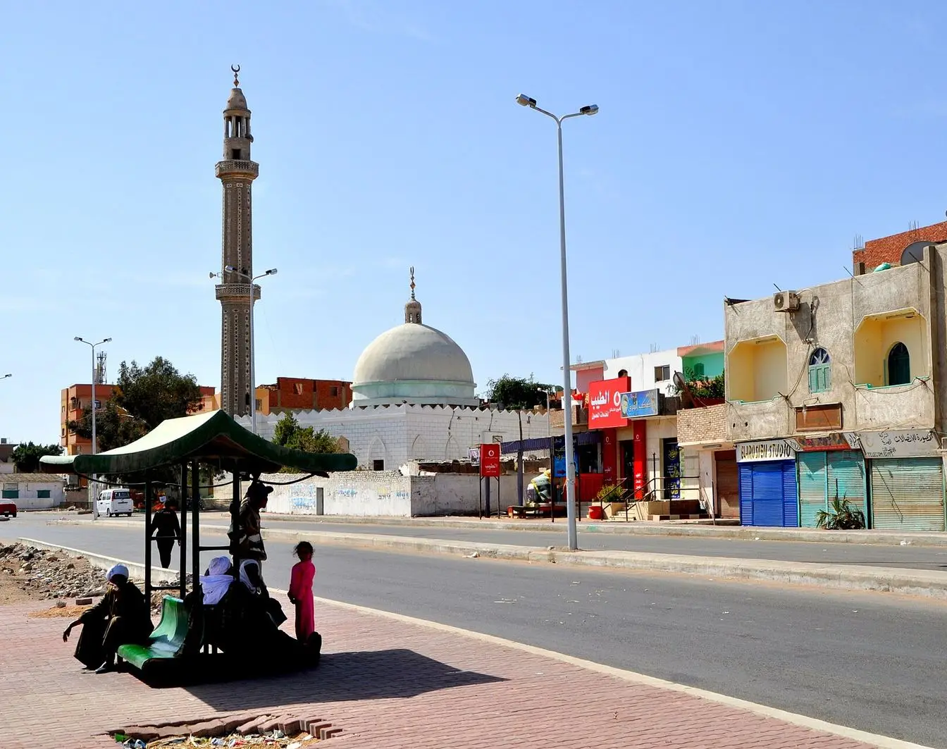A general view in the Red Sea town of Safaga. File photograph, not of the planned electricity transformer station.