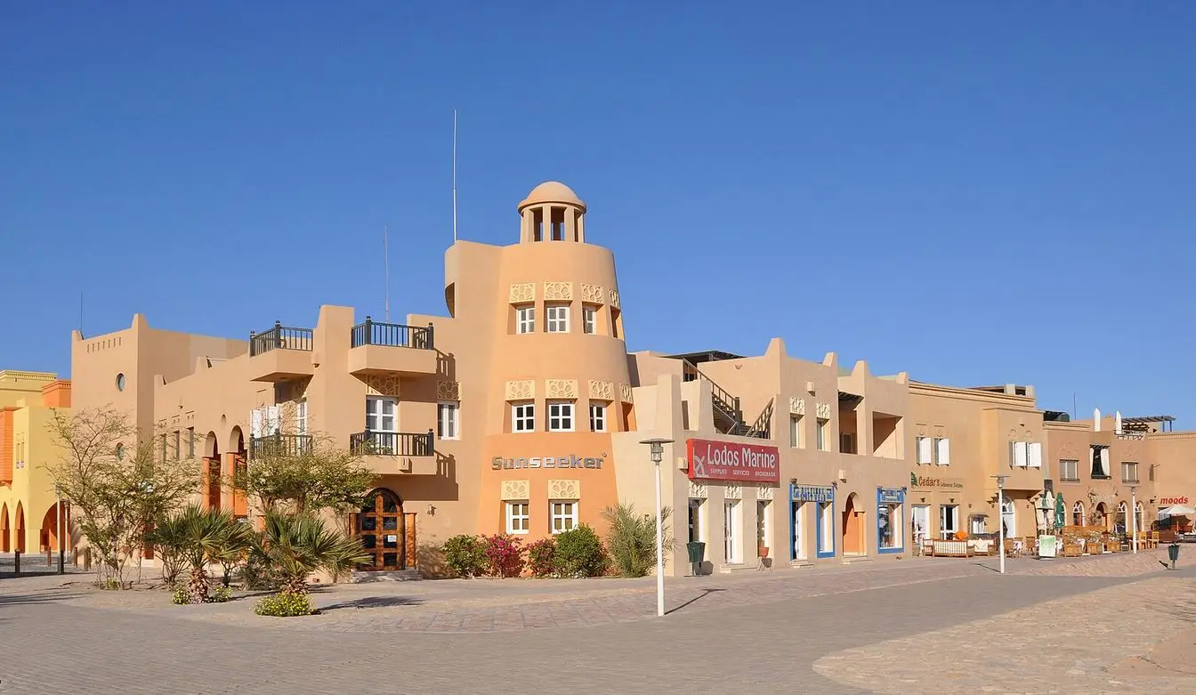 El Gouna, on Egypt’s Red Sea coast