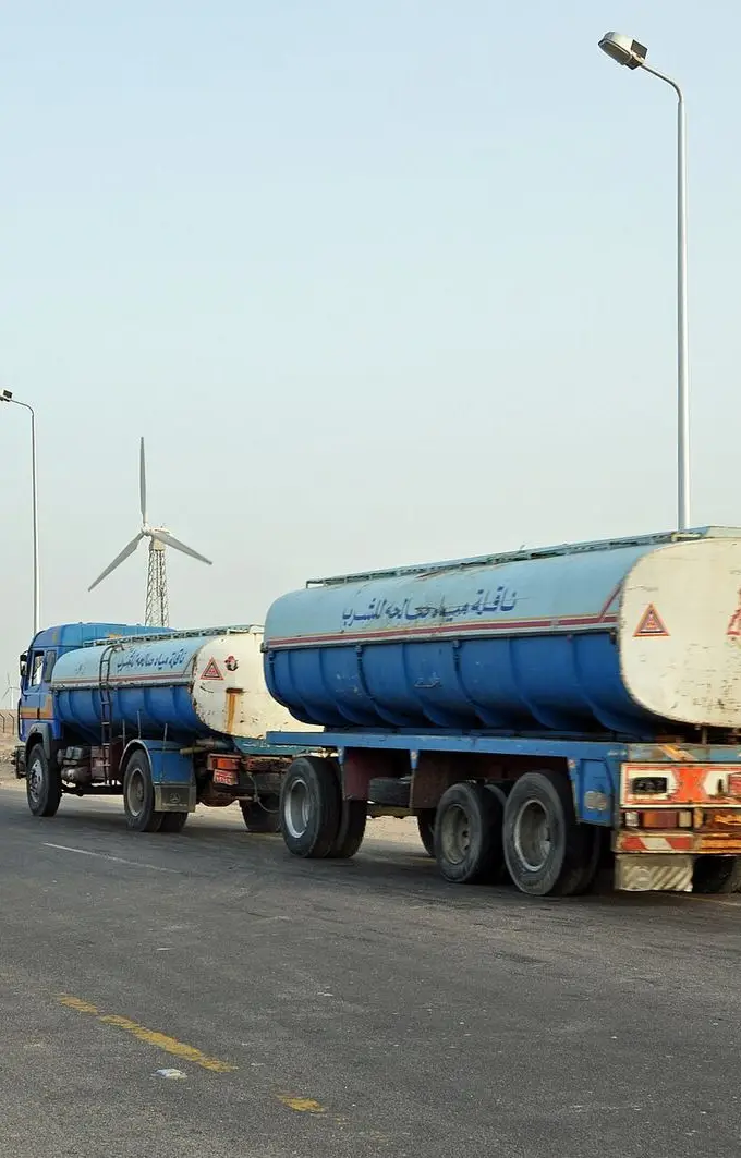 A road in Hurghada, Egypt. Illustrative file photo; not one of the announced project sites.