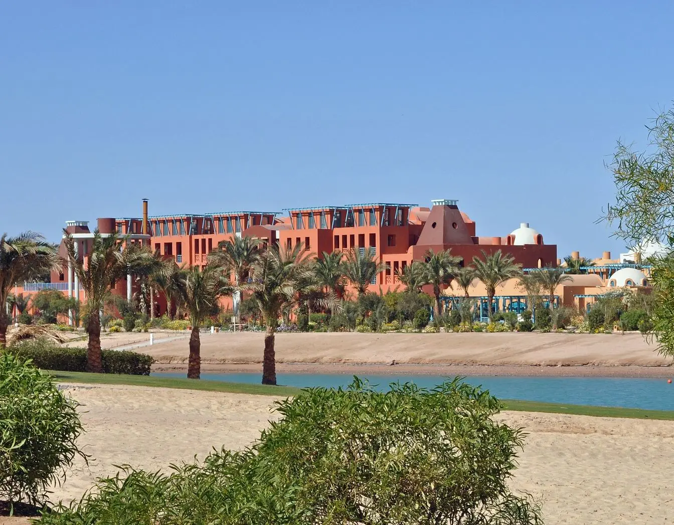 The Sheraton resort in El Gouna