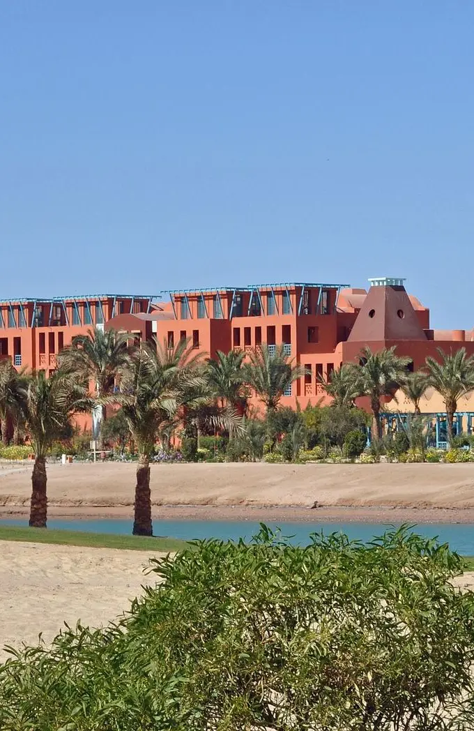 The Sheraton resort in El Gouna