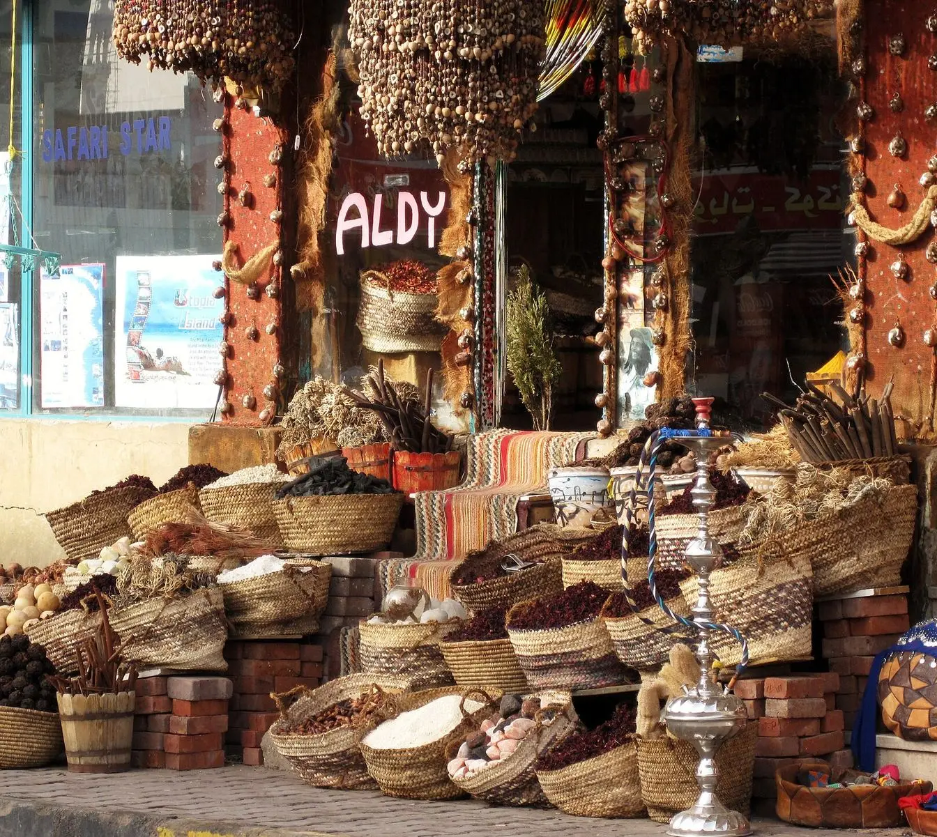 A street in Hurghada's old town. File photo of the host city; it does not show the festival, whose venues have not yet been announced.