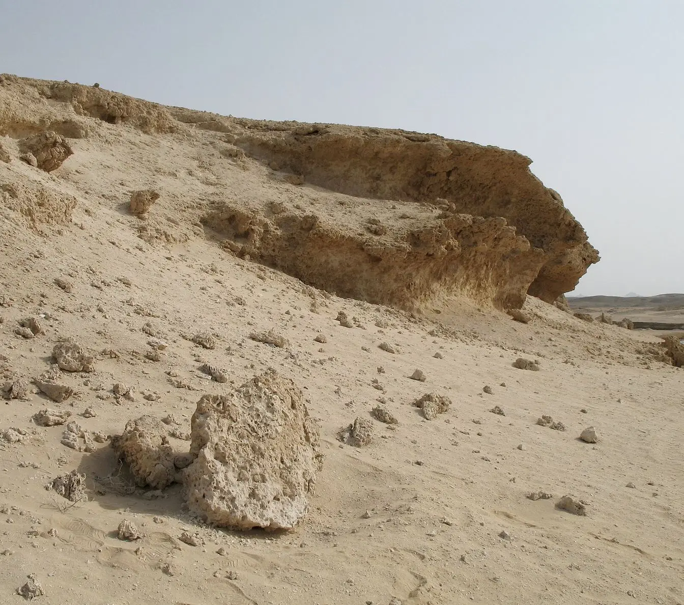 A general view of Marsa Alam, the town where the new 220 kV electricity substation is to be built. The photograph does not show the substation site.