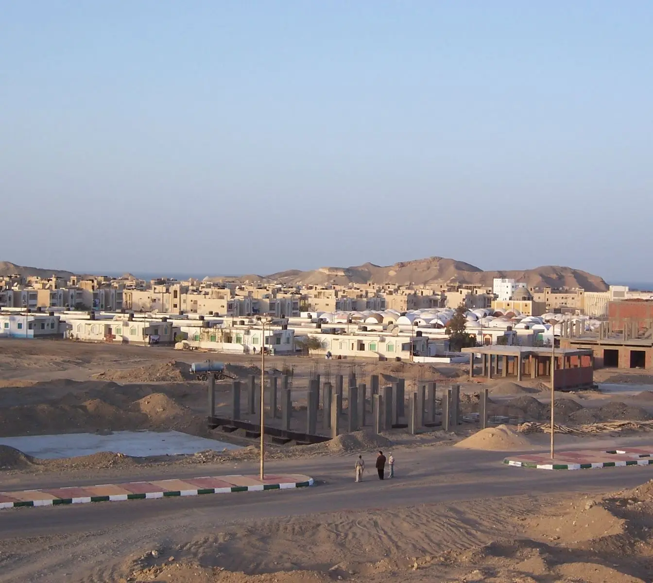 A general view of Marsa Alam, Egypt. Illustrative photograph of the town, not of the sewerage works described.