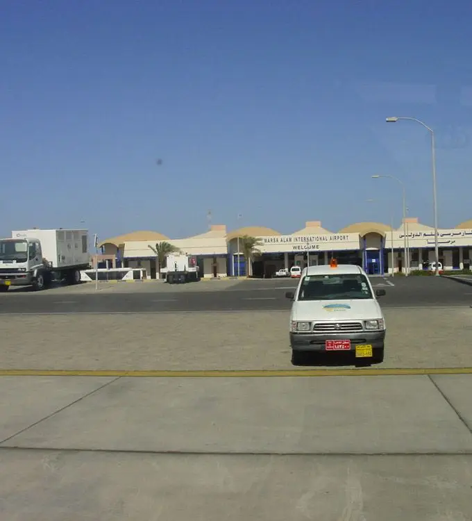 Marsa Alam International Airport, the arrival point for the town's tourism traffic and neighbour to the Port Ghalib marina (file photo).