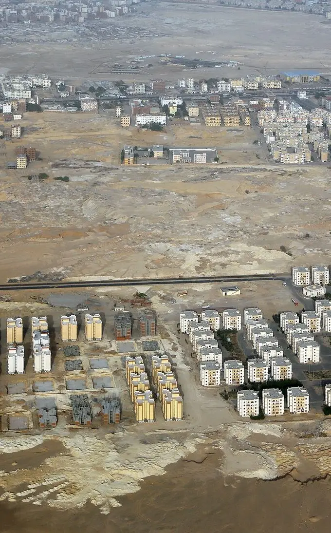 A general view of residential streets in Hurghada, Egypt — not a photo of the earthquake or its effects.