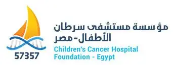 The logo of the 57357 Children's Cancer Hospital in Egypt