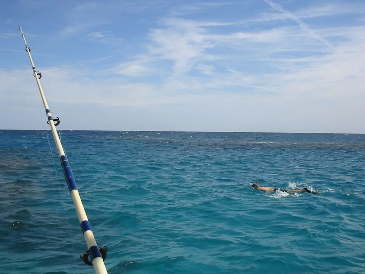 The Red Sea shoreline near Hurghada, Egypt, a stretch of coast covered by the new 200-metre construction rule