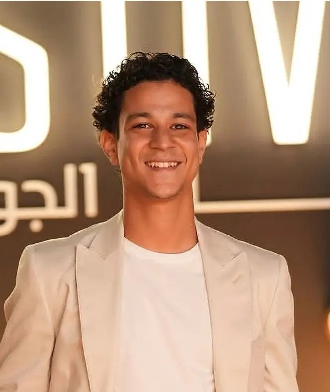 Egyptian actor Ahmed Dash photographed at the 2024 edition of the El Gouna Film Festival