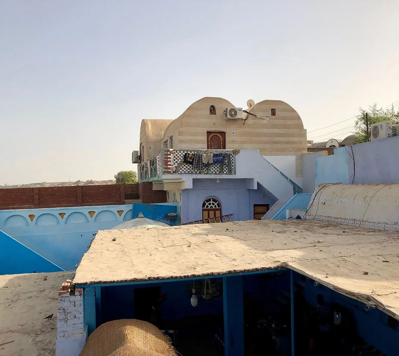 A traditional Nubian house in southern Egypt