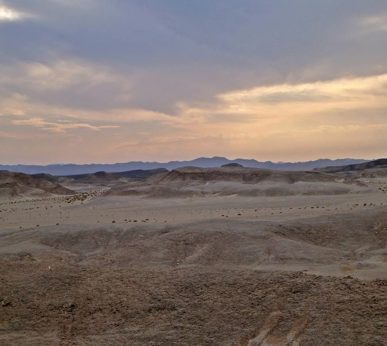 Desert landscape in Egypt's Red Sea Governorate