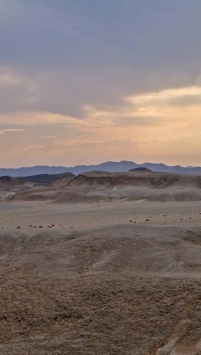 Desert landscape in Egypt's Red Sea Governorate