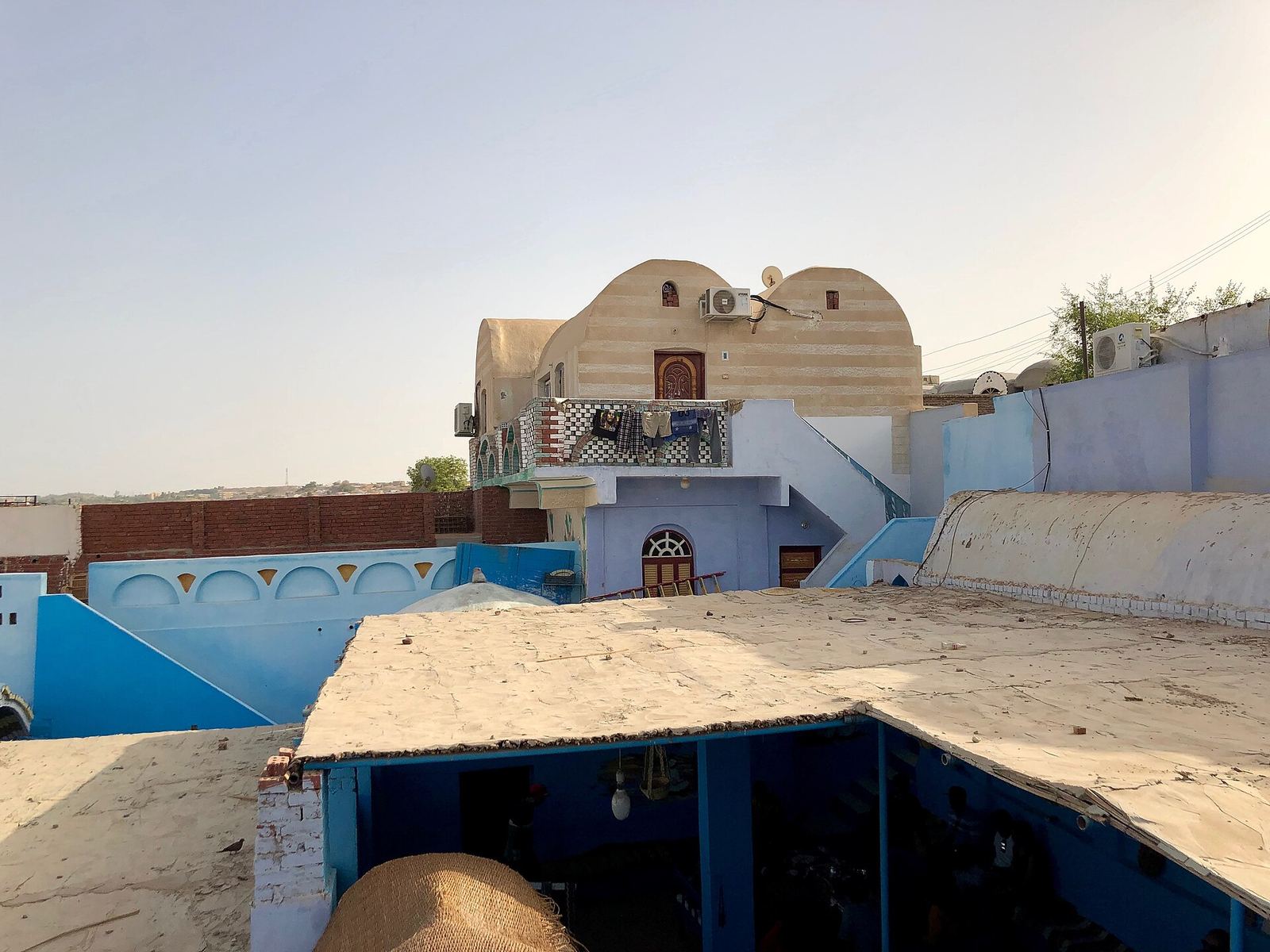A traditional Nubian house in southern Egypt